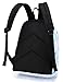 Leaper School Backpack for Teens Girls Geometric Pattern College Bags Blue