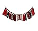 Highchair Banner Timber Buffalo Plaid First Banner for Baby Boy 1st Birthday Party Decorations