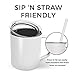 Maars Townie Insulated Coffee Mug, 14 oz | Double Wall Vacuum Sealed Camp Cup | 2 Pack - Mint