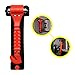 CUXUS 2 Pack Car Safety Hammer, Window Breaker Seatbelt Cutter Auto Bus Emergency Escape Tool, Vehicle Window Punch Glass Breaker Auto Rescue Kit Life Saving Hammer with Holder