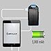 Brolar - Solar Charger 5000mAH Portable Power Bank for iPhone 6, iPad, Android, Cell Phone, Tablet. Waterproof, DustProof, ShockProof, Portable Smart Phone Charger by Brolar