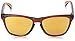Oakley Men's Frogskins OO9013-38 Iridium Wayfarer Sunglasses, Brown,