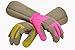 G & F Products 2431L Florist Pro Long Sleeve Rose gardening Gloves, Rose Pruning Gloves, Thorn Resistant Garden Gloves - Men's Large , Yellow , Army Green