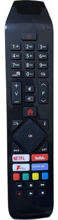 APYRDH New Replacement Hitachi 30101754 RCA43141P RC43141P Remote Control fit for Hitachi Smart LED TVs - No Setup Required