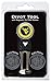 Team Golf NCAA West Virginia Mountaineers Divot Tool Pack With 3 Golf Ball Markers Divot Tool with 3 Golf Ball Markers Pack, Markers are Removable Magnetic Double-Sided Enamel