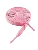 VSUDO 35" Flat Light Pink Shoe Laces for