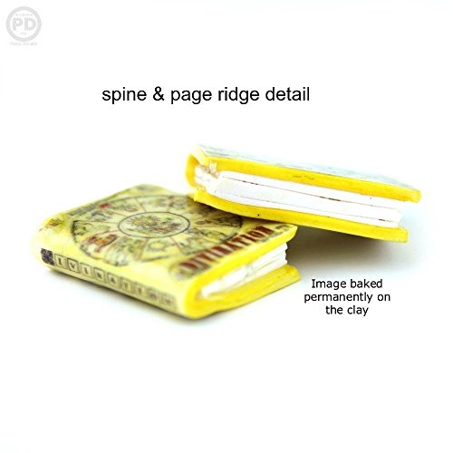 DIVINATION School of Magic Clay Mini Book HYPOALLERGENIC Earrings by Book Beads