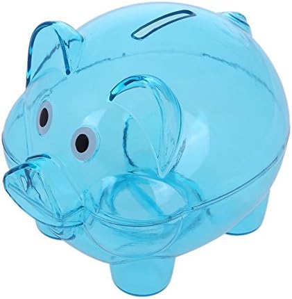 silverone Plastic Money Saving Box Children Cash/Coin Saving Safe Box Cartoon Pig Shaped Piggy Bank Home Decor