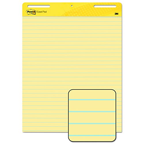 Postit Super Sticky Easel Pad, 25 x 30 Inches, 30 Sheets/Pad, 2 Pads