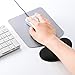 BicycleStore Keyboard Wrist Rest Pad & Mouse Wrist Rest Support Pad Set With Memory Foam for Computer Laptop Easy Typing & Pain Relief (Black)