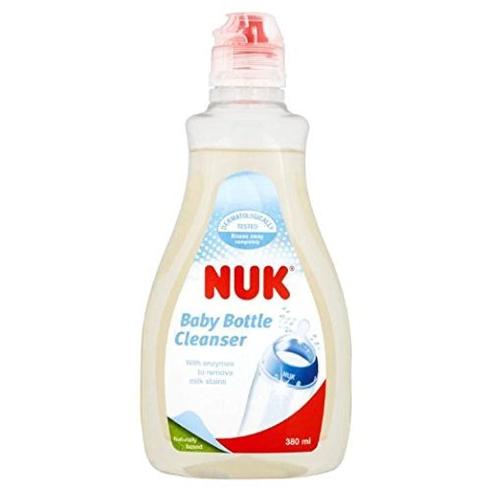 NUK Baby Bottle Cleaner, 380ml, Ideal for cleaning Baby Bottles, Teats & Accessories