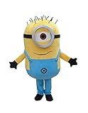 Despicable Me Minions Mascot Costume Cosplay Costumes (L, As picture)