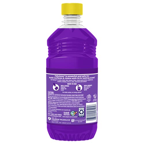 Fabuloso All Purpose Cleaner Refill, Lavender, 405.6 Oz (16.9 Oz, 24