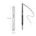 TOUCHBeauty Electric Eyebrow Trimmer for Women Portable Eyebrow Hair Remover Metal Cover, Battery Powered Ladies Hair Shaver Silver