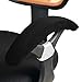 Enerhu Stretch Armrest Cover Computer/Office/Rotating Chair Armrest Slipcover Pure Color Black