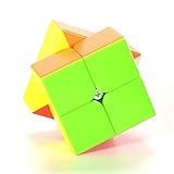 Twister.CK Qiyi Qidi S 2x2 Stickerless Speed Cube Magic Cube Puzzles Brain Teasers Toys