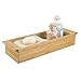 mDesign Toilet Tank Storage Tray for Tissues, Candles, Soap - 3