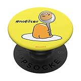 Gudetama the Lazy Egg #nofilter PopSockets
