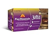 Pine Mountain Crackling and Color Firelog, 3-Hour Burn