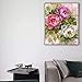 Diamond Painting Kits for Adults Kids, 5D DIY Flowers Diamond Art Accessories with Round Full Drill Dotz for Home Wall Decor - 11.8×15.7Inches