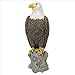 Design Toscano Majestic Mountain Eagle Outdoor Garden Statue, 21 Inch, Full Color