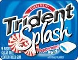 Trident Splash Peppermint Swirl Chewing Gum 30-9