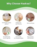 haakaa Silicone Breast Pump Portable Adjustable Suction 4oz 100ml view 5