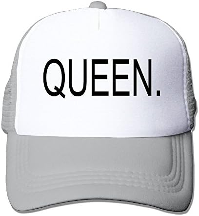 YoupE QUEEN Outdoor Mesh Hat Mountain Climbing Snapback Cap Adjustable Ash