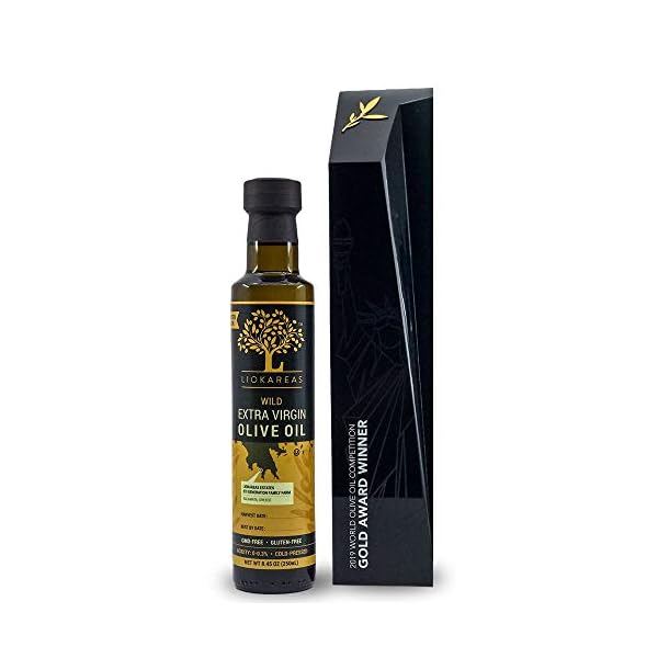 Wild Greek Extra Virgin Olive Oil Organic Kosher Single Sourced