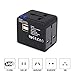 TeImo Travel Adapter International European Travel Plug Adapter UK Adapters for Travel International Power Adapter Universal Travel Adapter Universal Power Adapter 2 Port USB Charger