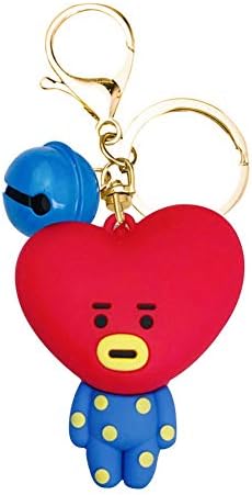 Fancyku Kpop BTS Bangtan Boys New Hot Cute Cartoon Keychain BTS Key Ring Wallet Purse Bag Streamers Hot Gift for A.R.M.Y (H00011)