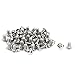 M4x0.7mmx6mm Stainless Steel Button Head Hex Socket Cap Screws 50 Pcs