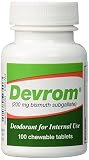 Devrom Tablets Bottle of 100 Tablets,new and old package alternate