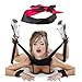 sywtck Thigh Cuffs Bed Restraints for Sex Play Thigh Restraint Sling for Fetish Game Bondage Tie up Cuffs Adults Sex Toys Bondageromance Kits Sex Restraining Straps Sets for Couples Men Women