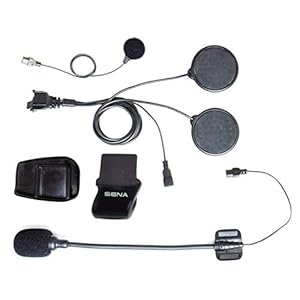 Sena SMH5-A0313 helmklemmenset voor SPH10-FM Bluetooth stereo headset & intercom