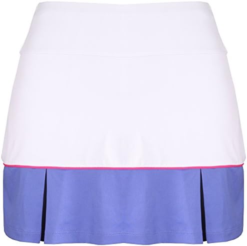 Tail Women's Royal Vibe Logan Skirt White/Water Lily/Hot Pink