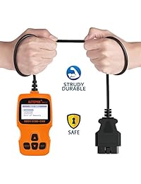 AUTOPHIX Lector de Código de Coche OM123 OBD2 Escáner Auto OBDII Herramienta de Escaneo para Comprobación de Vehículo Luz de Motor Herramienta de Escaneo de Diagnóstico de Coche   Naranja, Anaranjado