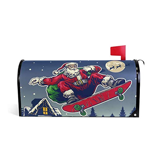 Mailboxcoverfhiw Magnetic Mailbox Covers Santa Claus Ride Sk