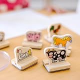 Melissa & Doug My First Wooden Farm Animal Stamp Set | Kids Arts Crafts 3+ view 10