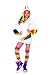 Leg Avenue Women's Cozy Unicorn Costume, White, Medium