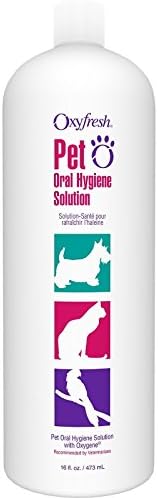 Oxyfresh Pet Oral Hygiene Solution Dog and Cat Water Additive for Bad Breath