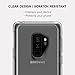 OTTERBOX SYMMETRY CLEAR SERIES Case for Samsung Galaxy S9+ - Retail Packaging - STARDUST (SILVER FLAKE/CLEAR)