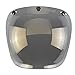 Biltwell Smoke Tint Bubble Shield (Gold Mirror, One Size)