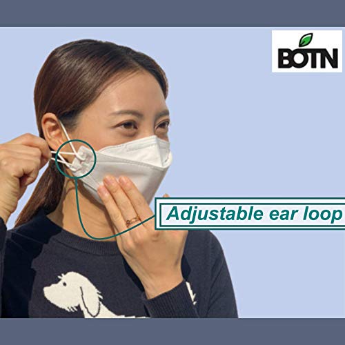 Pack of 50 Black [BOTN KF94 MASK] BOTN Black KF94 Face Mask Made in