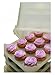 Cupcake Courier 36-Cupcake Plastic Storage Container, Petal Pink