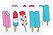 Tattly Temporary Tattoos, Popsicles, 0.1 Ounce