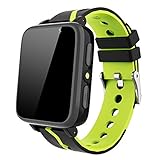 Kids Smart Watch for Boys Girls - HD Touch Screen Sports Smartwatch Phone with Call Camera Games Recorder Alarm Music Player for Children Teen Students Age 3-12 (G612-Black)… (Black)