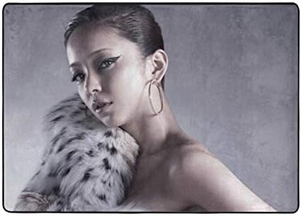 Amazon Co Jp おしゃれ かわいい 北欧 ポップ Elle 安室奈美恵 フランネルラグ 洗えるラグ い スベリ止め 抗菌 防臭 春 夏 秋 冬 床保護 子供プレイマット ペット用 ホーム キッチン