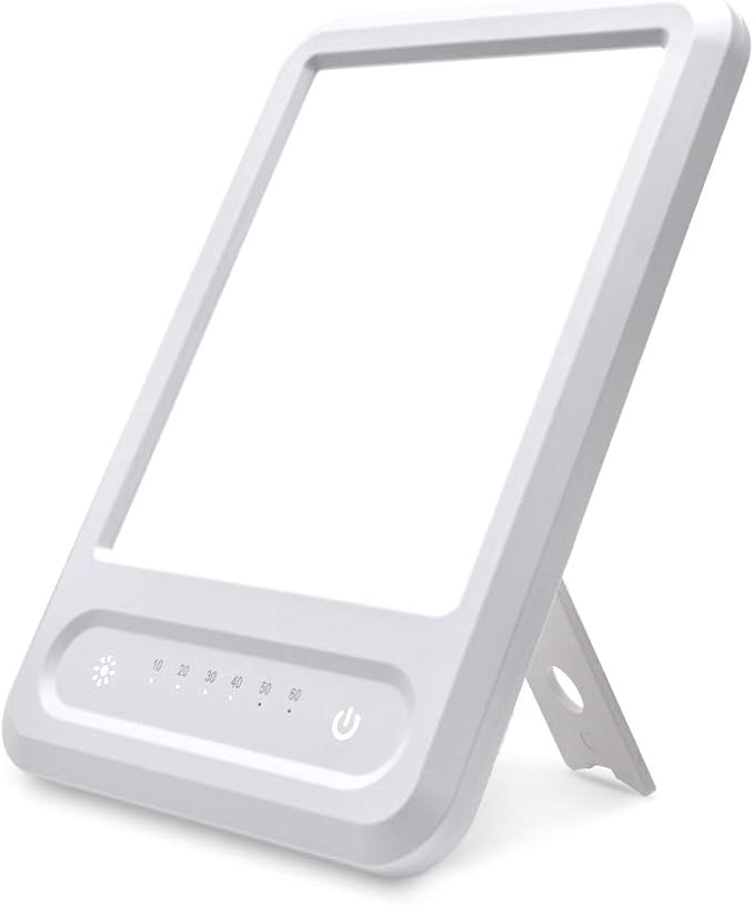 Happy Light SAD Light Therapy Lamp 10000 Lux Natural Sunlight Lamp with