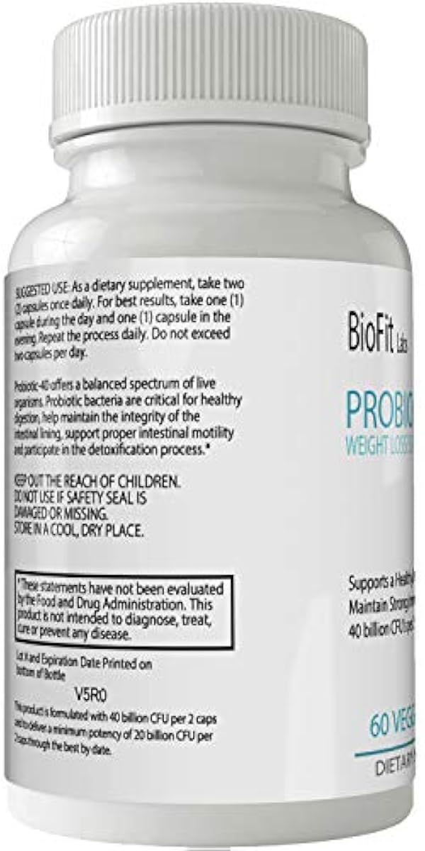 Biofit Probiotic Pills for Better Digestion to Stop Bloating and Constipation 804046458654 eBay